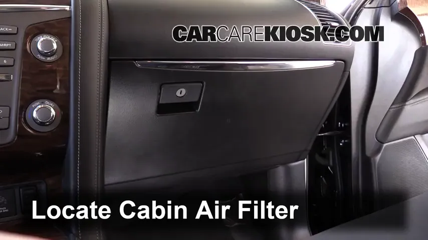 2017 Nissan Armada SV 5.6L V8 Air Filter (Cabin)